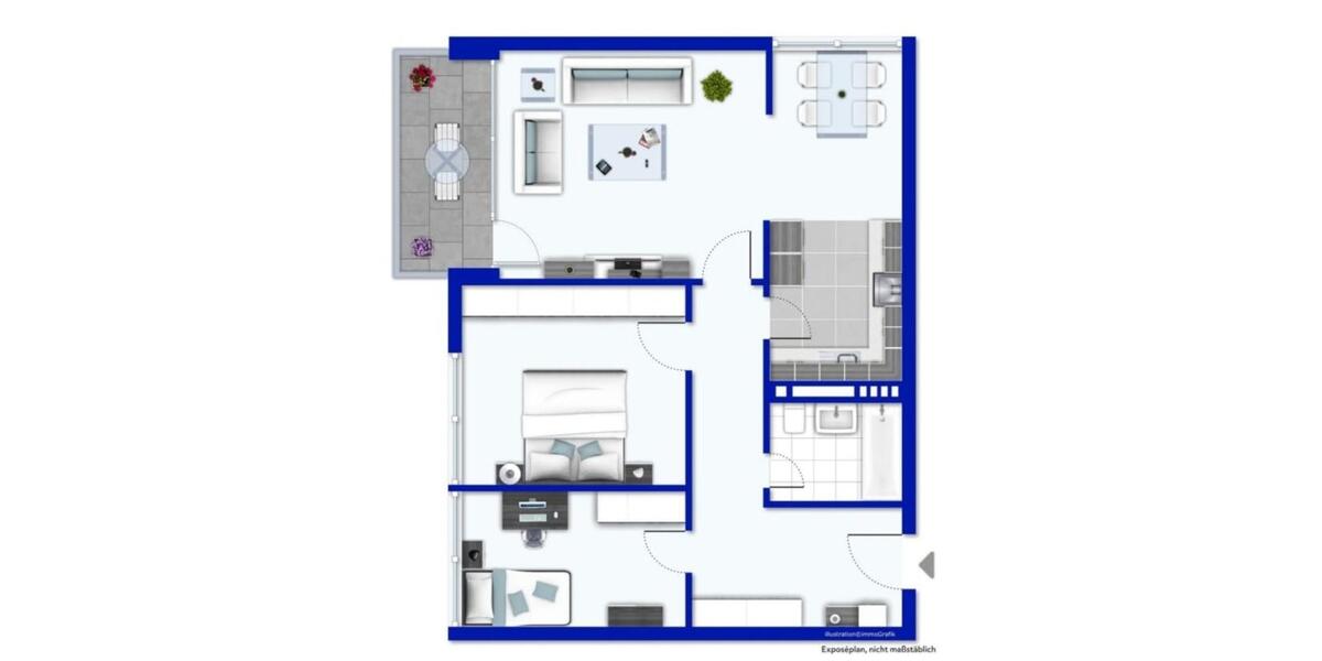 Geräumige 3 Zimmerwohnung in der Nähe von Basel 3 zimmer