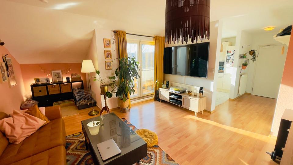Dachgeschoßwohnung Dessau-Roßlau Roßlau - 2.5 Zimmer, 65 m&sup2;, 640&euro; | Angebot:26701999