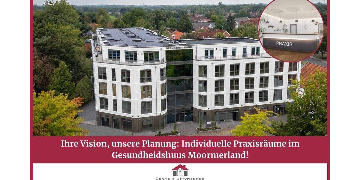 Ihre Vision, unsere Planung: Individuelle Praxisräume im Gesundheidshuus Moormerland! 1 zimmer