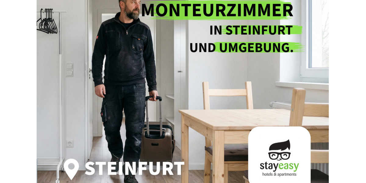 Wohnen auf Zeit Steinfurt - 5 Zimmer, 100 m&sup2;, 20&euro; | Angebot:25618482