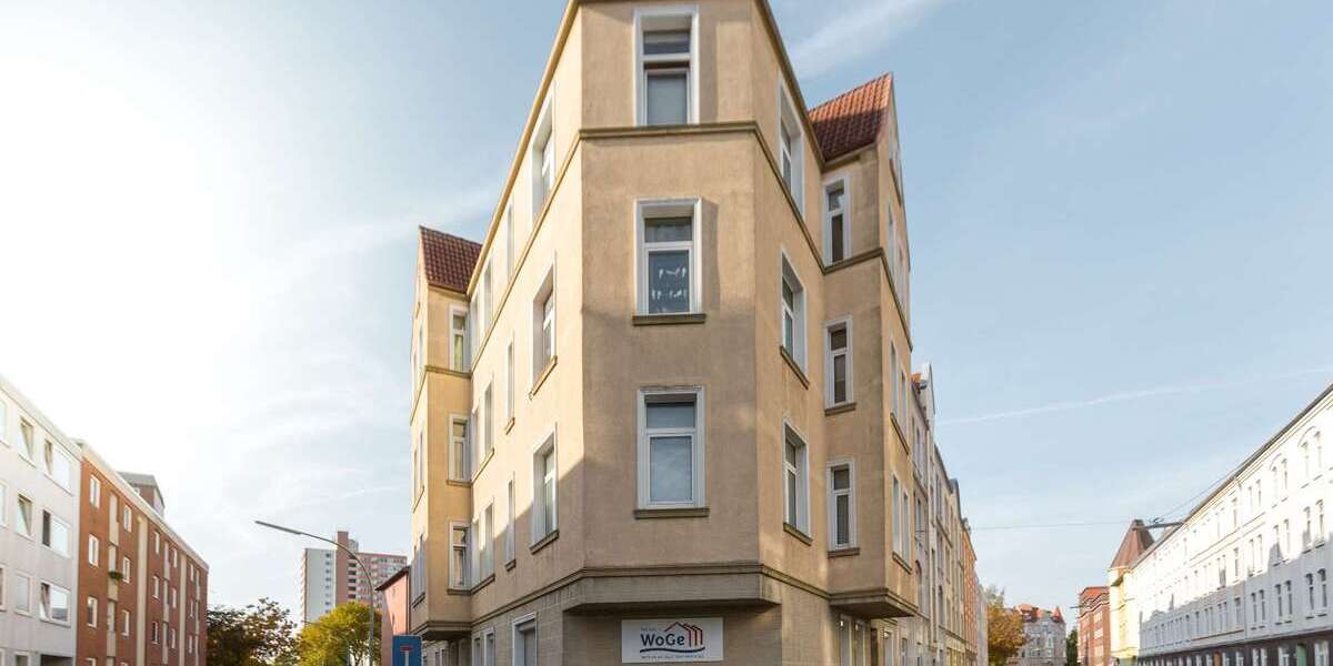 Etagenwohnung Bremerhaven Lehe - 3 Zimmer, 89 m&sup2;, 540&euro; | Angebot:25599519