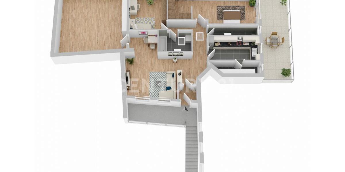 Etagenwohnung Lichtenfels - 3 Zimmer, 133 m&sup2;, 980&euro; | Angebot:25351878