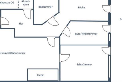Wohnung Hennef (Sieg) - 3 Zimmer, 112 m&sup2;, 1.400&euro; | Angebot:26008434