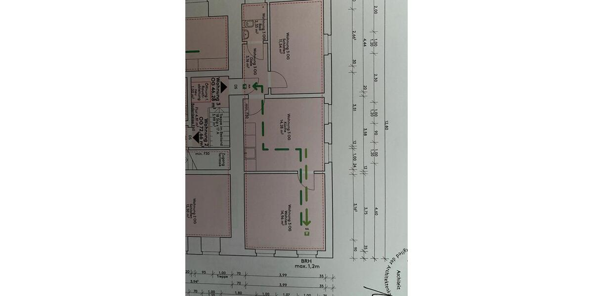 Etagenwohnung Neuötting - 2 Zimmer, 45 m&sup2;, 490&euro; | Angebot:24981663