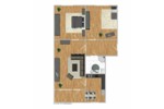 Etagenwohnung Köthen (Anhalt) - 3 Zimmer, 62 m&sup2;, 375&euro; | Angebot:8855252