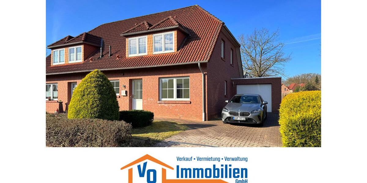 Doppelhaushälfte Großefehn - 4 Zimmer, 110 m&sup2;, 850&euro; | Angebot:25325122