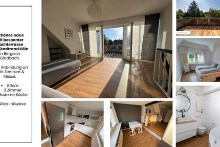 Wohnung Bergisch Gladbach Paffrath - 3 Zimmer, 80 m&sup2;, 1.399&euro; | Angebot:26614566
