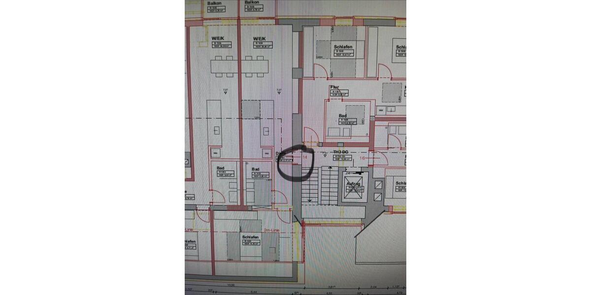 Etagenwohnung Schönberg - 2 Zimmer, 55 m&sup2;, 725&euro; | Angebot:26494716