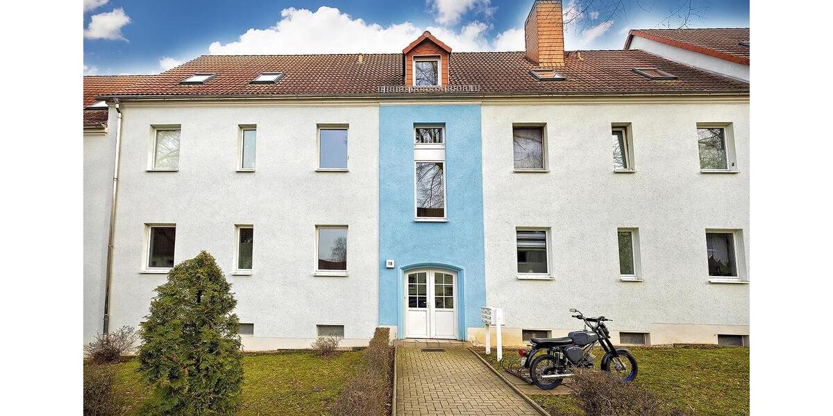 Dachgeschoßwohnung Elsteraue - 3 Zimmer, 46 m&sup2;, 330&euro; | Angebot:25538323