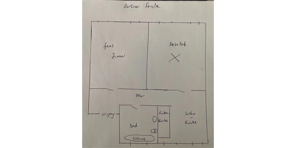 Hochparterre Berlin Pankow - 1 Zimmer, 45 m&sup2;, 700&euro; | Angebot:26701676