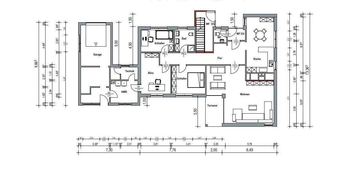 Etagenwohnung Westerstede - 4 Zimmer, 154 m&sup2;, 1.450&euro; | Angebot:23866087