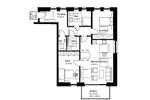 Etagenwohnung Bad Bentheim - 3 Zimmer, 86 m&sup2;, 1.080&euro; | Angebot:26561464