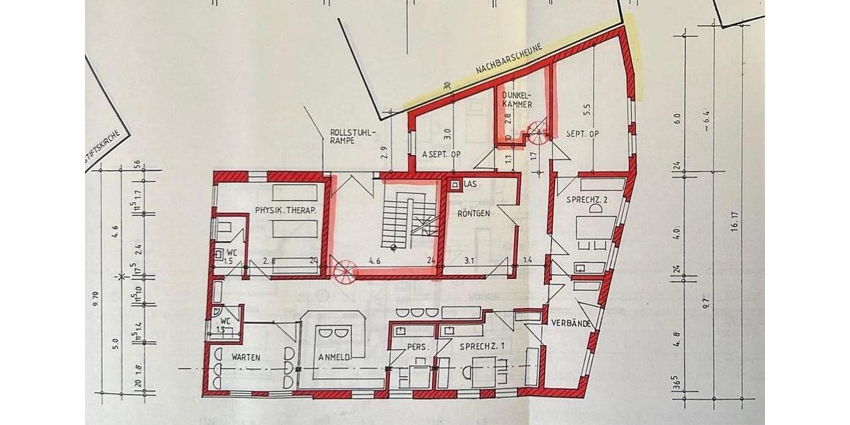 Gewerbefläche Praxis Büro in 1A-Lage Oberstenfeld zimmer
