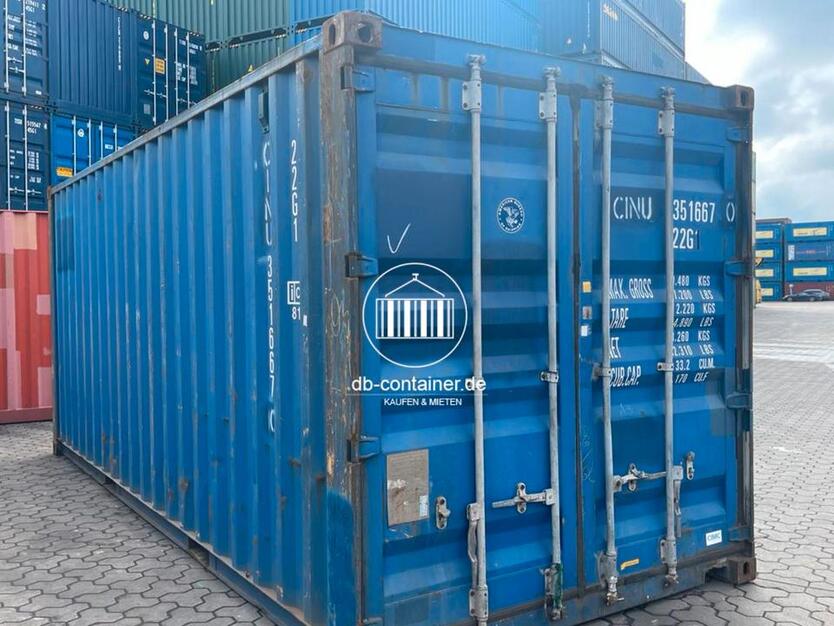 ✅ Seecontainer gebraucht 20Fuß & 40Fuß | Lieferung bundesweit | Lager ✅