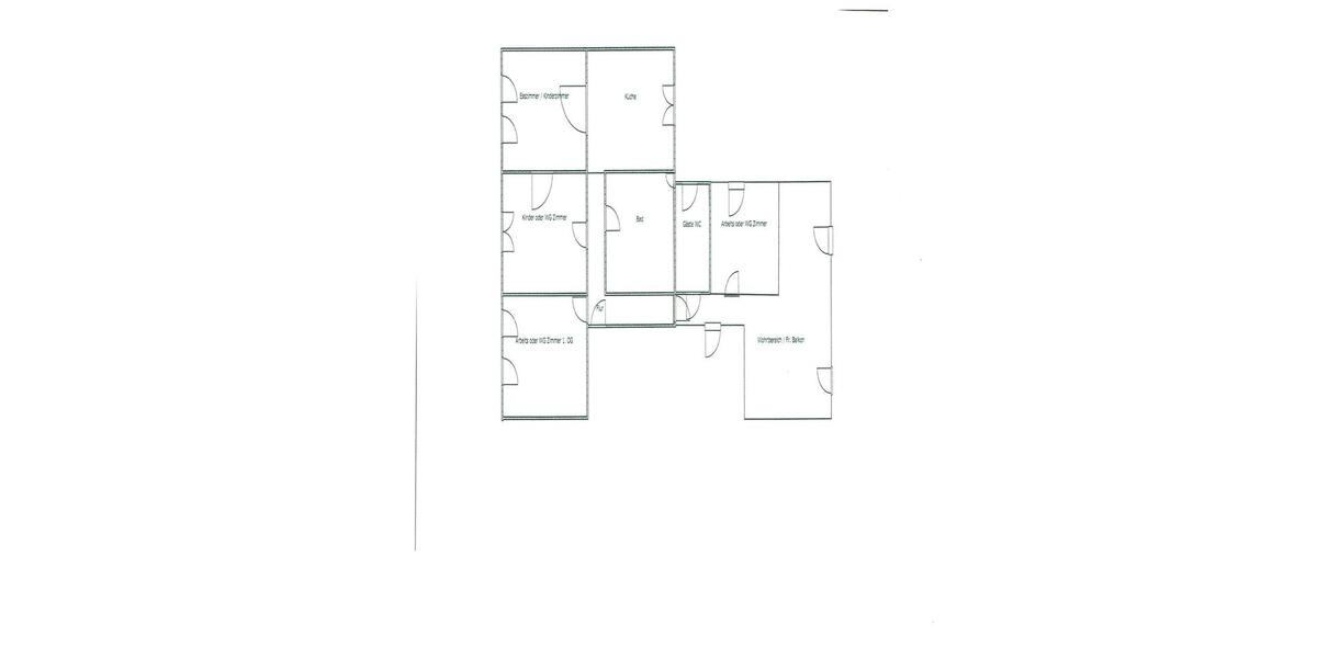 Etagenwohnung Iserlohn - 5 Zimmer, 160 m&sup2;, 990&euro; | Angebot:25852011