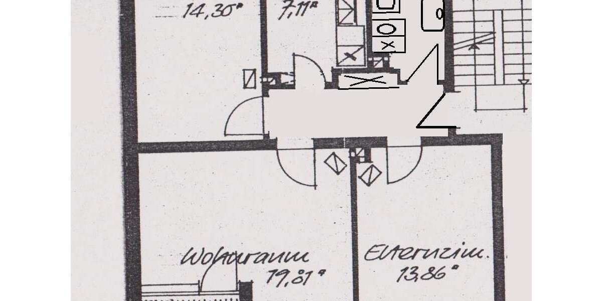 Etagenwohnung Oberreichenbach - 3 Zimmer, 66 m&sup2;, 580&euro; | Angebot:25982888