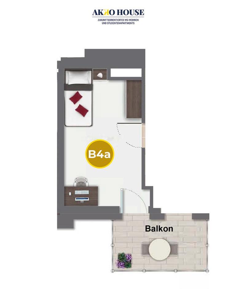 Neubau TOP WG-Zimmer im Herzen von Aachen, teilmöbliert oder vollmöbliert 3 zimmer
