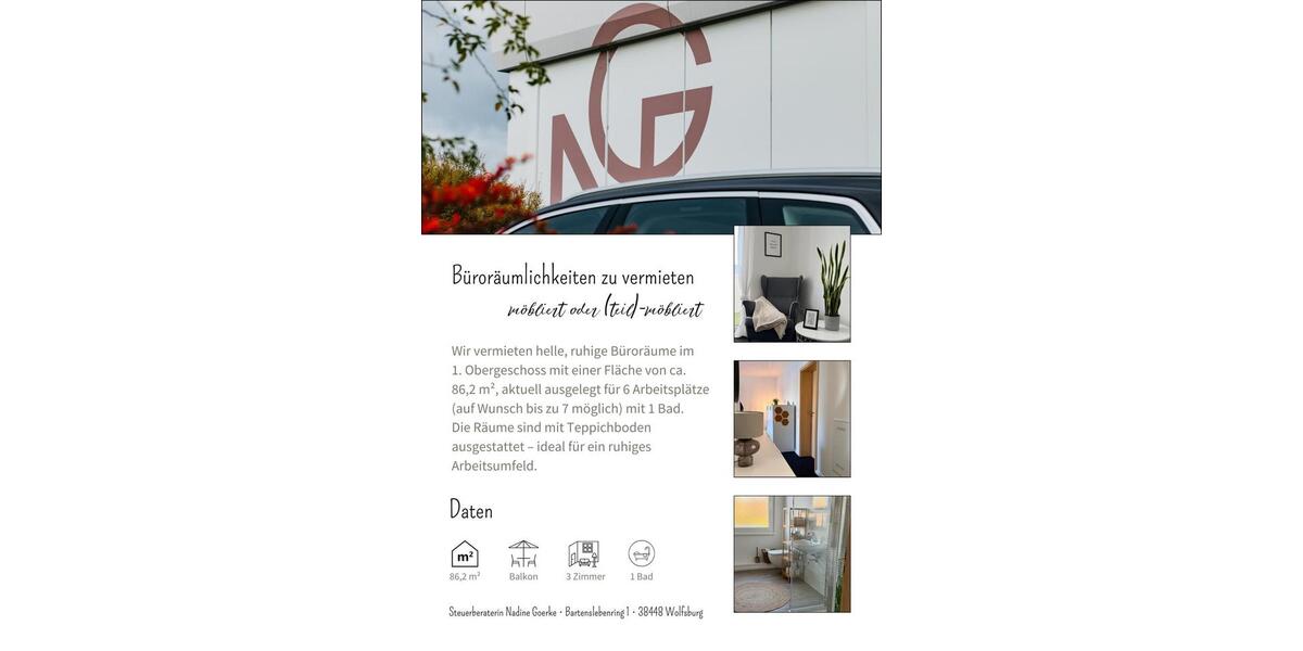 Gewerbeobjekt Wolfsburg Alt-Wolfsburg - 800&euro; | Angebot:24770383