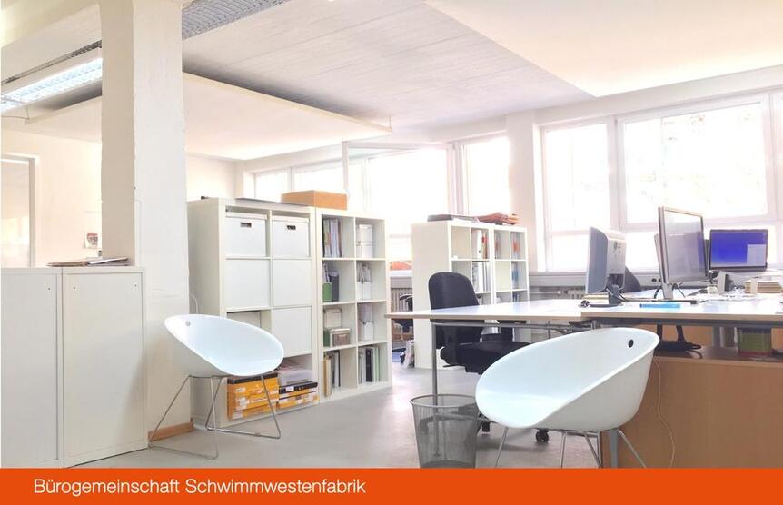 Atelierplatz in netter Bürogemeinschaft zimmer