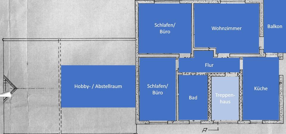 Etagenwohnung Stadtkyll - 3 Zimmer, 95 m&sup2;, 665&euro; | Angebot:26042118