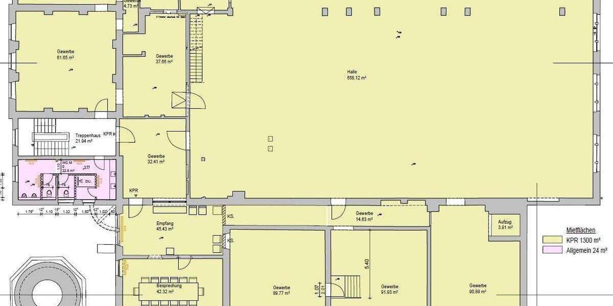 ***13m hohe Halle mit kernsanierter Bürofläche - Regensburg Osten*** zimmer