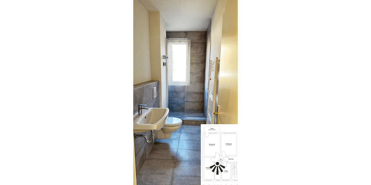 Etagenwohnung Annaburg - 3 Zimmer, 58 m&sup2;, 348&euro; | Angebot:19800294