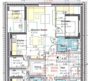 Dachgeschoßwohnung Münster Münster-Ost - 2 Zimmer, 52 m&sup2;, 795&euro; | Angebot:26600520