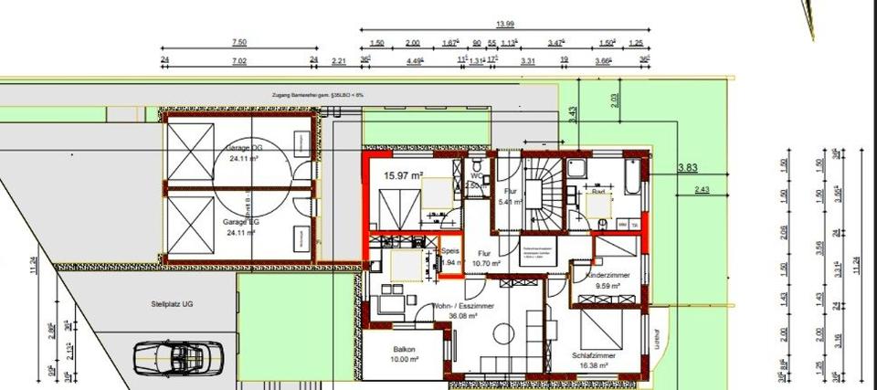 Erdgeschoßwohnung Aulendorf - 4 Zimmer, 115 m&sup2;, 1.380&euro; | Angebot:26615034