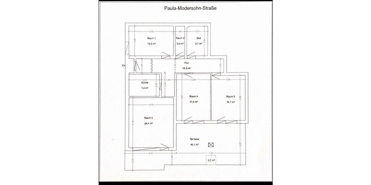 Etagenwohnung Karlsruhe Durlach - 4 Zimmer, 117 m&sup2;, 1.900&euro; | Angebot:25594066