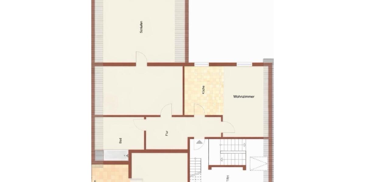 Etagenwohnung Eschershausen - 3 Zimmer, 90 m&sup2;, 400&euro; | Angebot:25046276