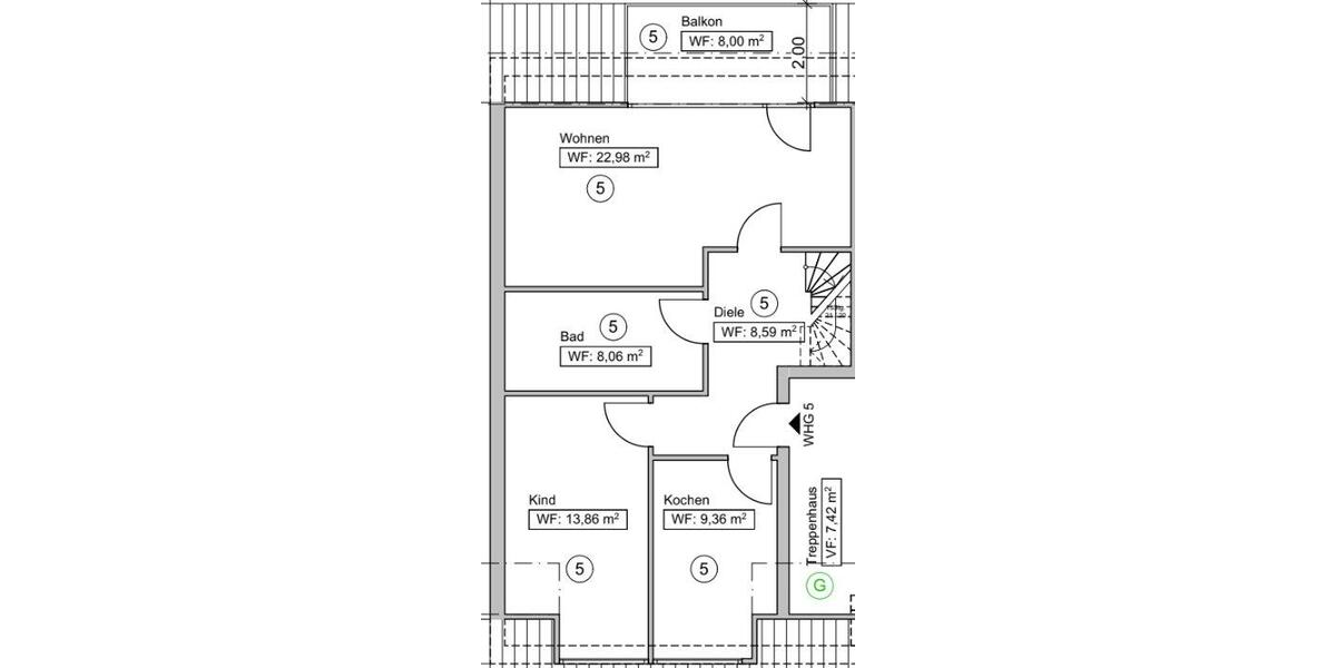 Maisonettenwohnung Köln Mülheim - 3.5 Zimmer, 97 m&sup2;, 1.649&euro; | Angebot:26271478