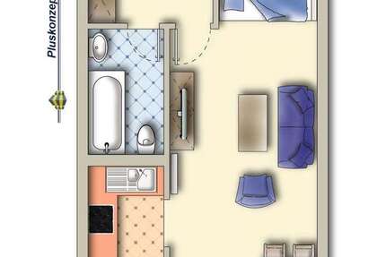 Wohnung zum Mieten in Celle 395 € 35 m² 1 zimmer