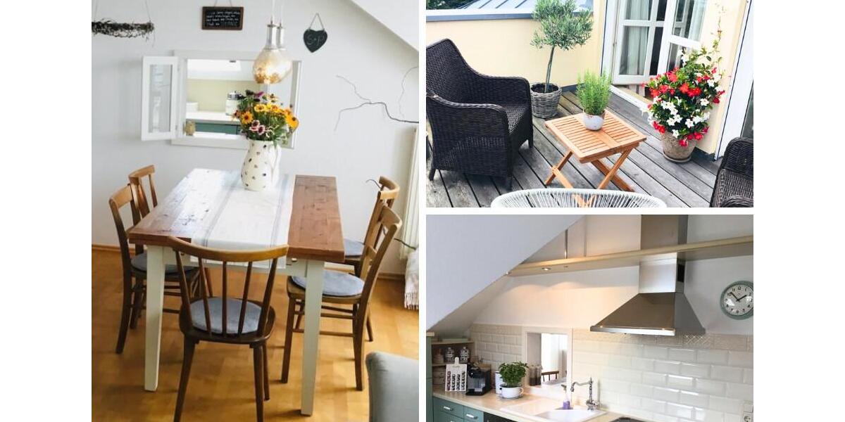 Dachgeschoßwohnung Neuötting - 3 Zimmer, 81 m&sup2;, 1.000&euro; | Angebot:25316777