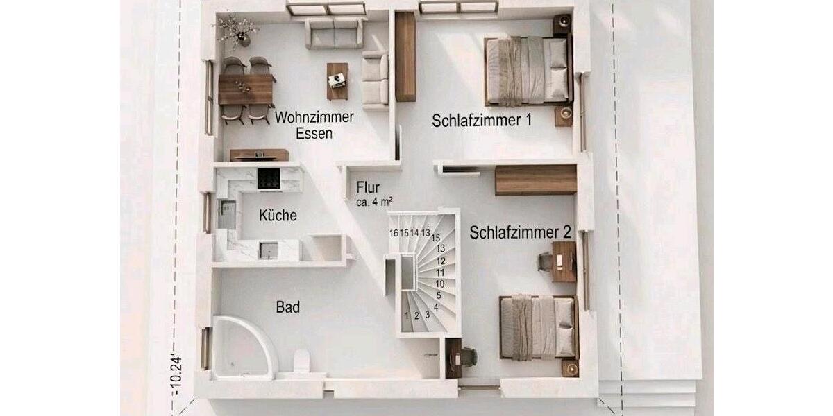 Einfamilienhaus Grünendeich - 6 Zimmer, 169 m&sup2;, 1.950&euro; | Angebot:26136082