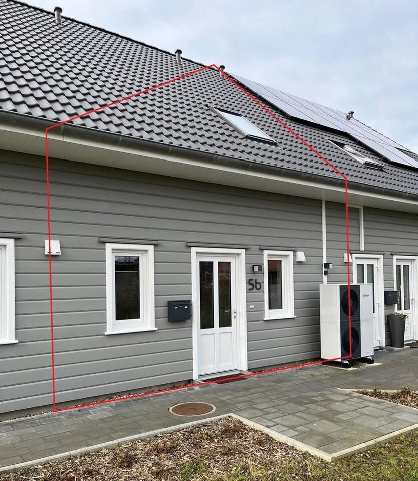 Ruhige Wohnung mit Terasse und kleinem Garten, Wärmepumpe