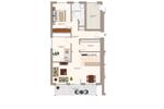 Etagenwohnung Geestland - 3 Zimmer, 83 m&sup2;, 1.188&euro; | Angebot:26531171