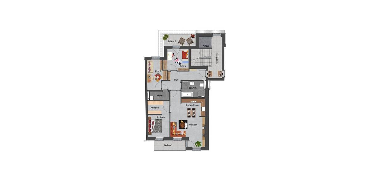 Etagenwohnung Chemnitz Kaßberg - 4 Zimmer, 100 m&sup2;, 1.400&euro; | Angebot:26026639