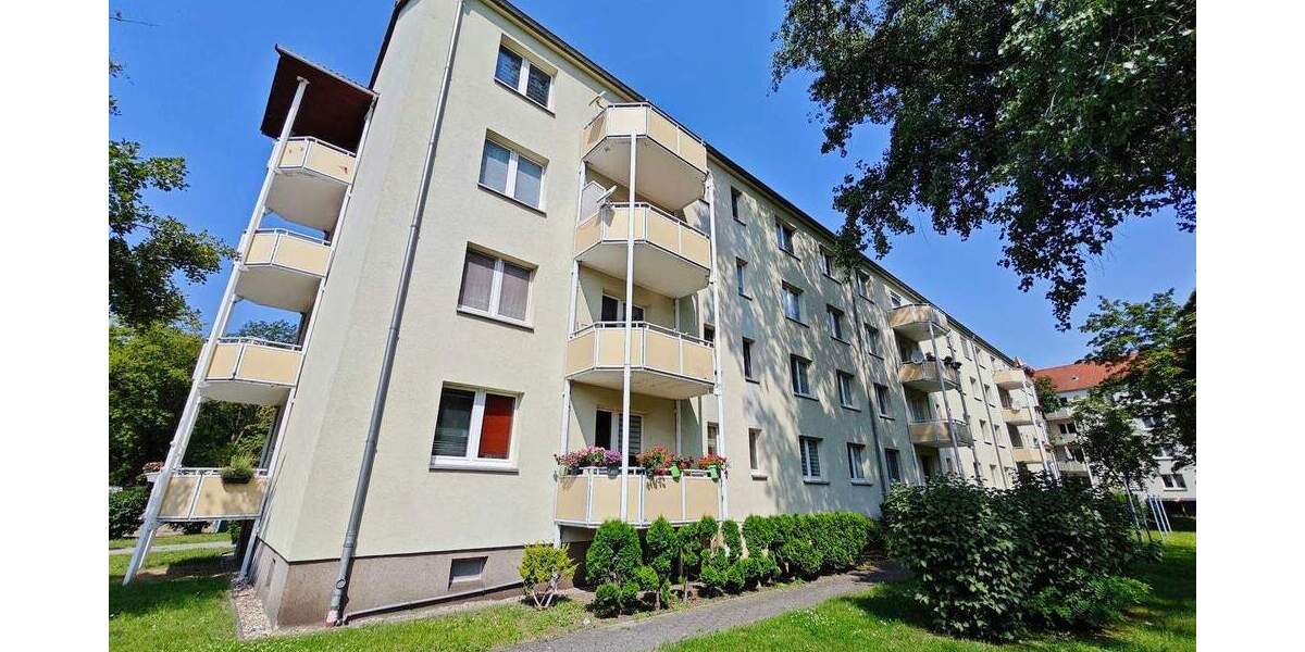 Etagenwohnung Merseburg Kötzschen - 2 Zimmer, 48 m&sup2;, 287&euro; | Angebot:25695020