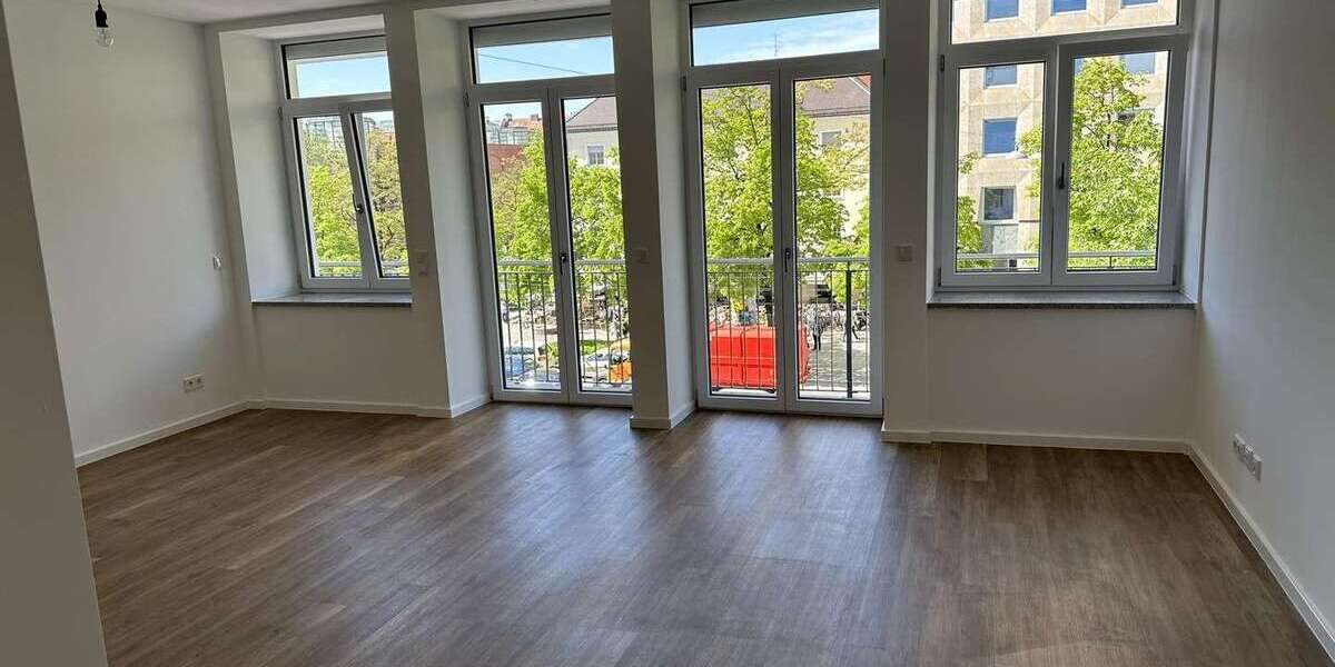 Etagenwohnung München Neuhausen-Nymphenburg - 3 Zimmer, 82 m&sup2;, 2.350&euro; | Angebot:26759776