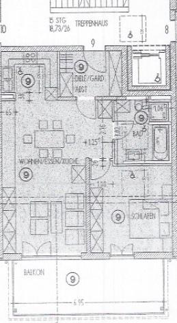 Etagenwohnung Zorneding - 2 Zimmer, 77 m&sup2;, 1.463&euro; | Angebot:26250530