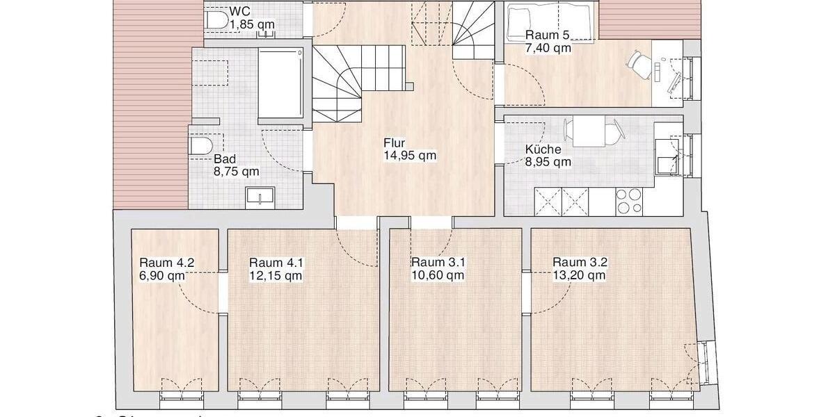 Wohnen auf Zeit Schwäbisch Gmünd - 1 Zimmer, 8 m&sup2;, 450&euro; | Angebot:26516316