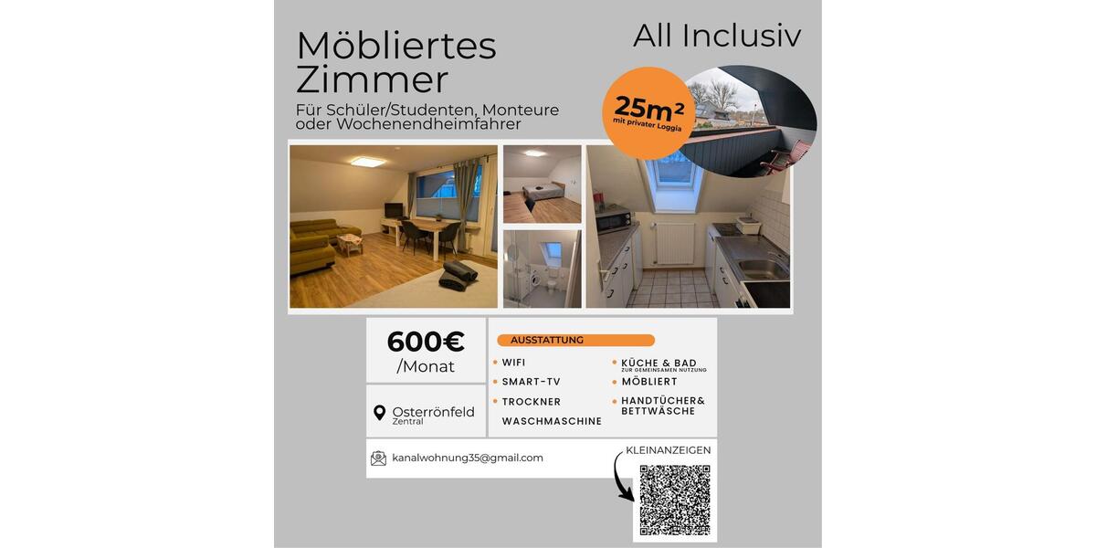 WG-ZimmerWohnung für Studierende MonteurzimmerZimmer 3 zimmer