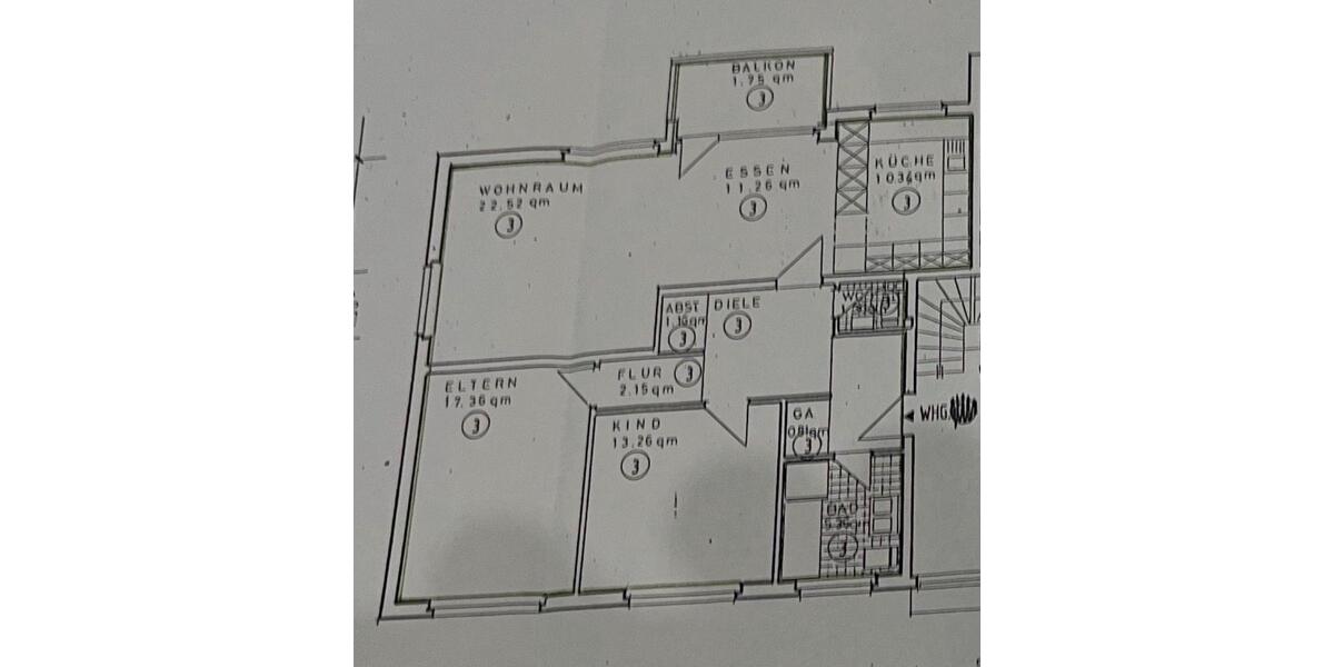 Etagenwohnung Immenhausen - 3 Zimmer, 96 m&sup2;, 850&euro; | Angebot:26703296