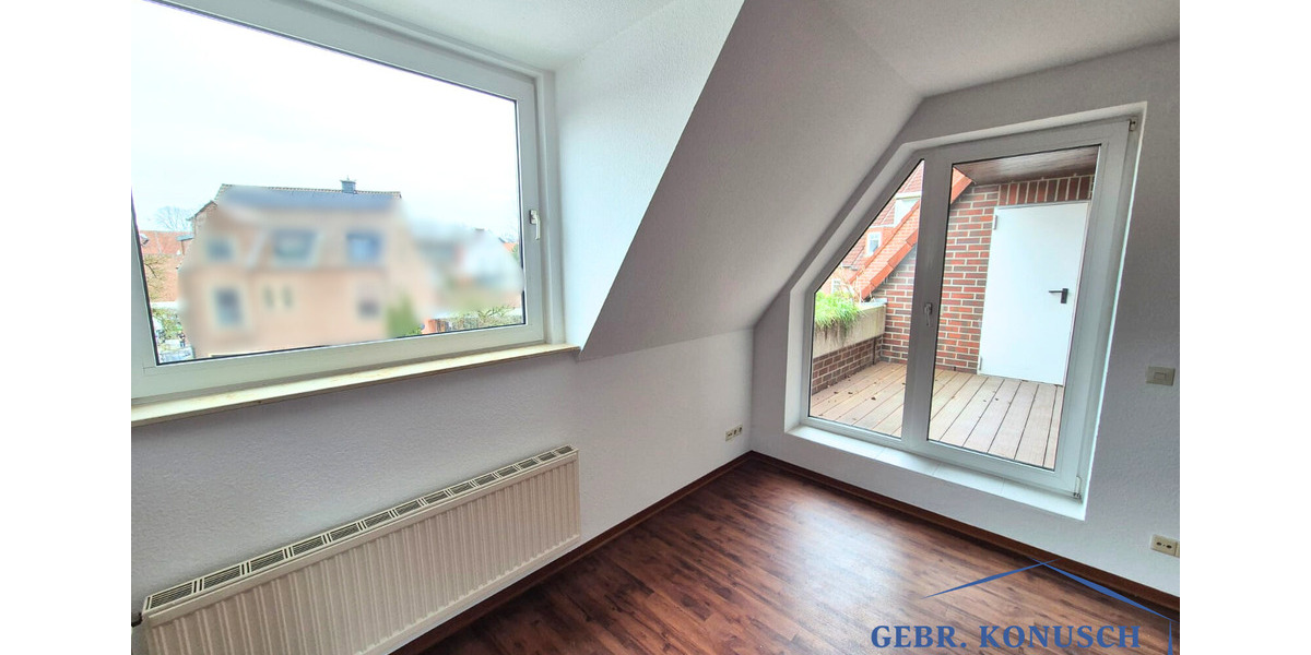Dachgeschoßwohnung Meppen - 3 Zimmer, 105 m&sup2;, 980&euro; | Angebot:25882015