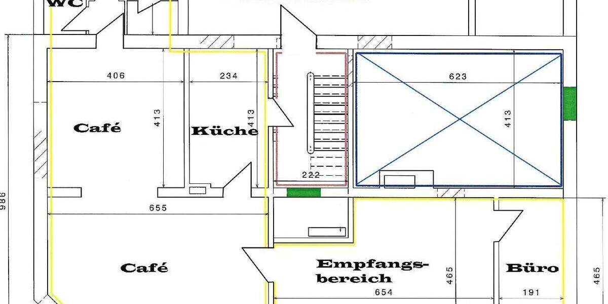 Gewerbeobjekt Nettetal Hinsbeck - 3 Zimmer, 81 m&sup2;, 650&euro; | Angebot:25696824