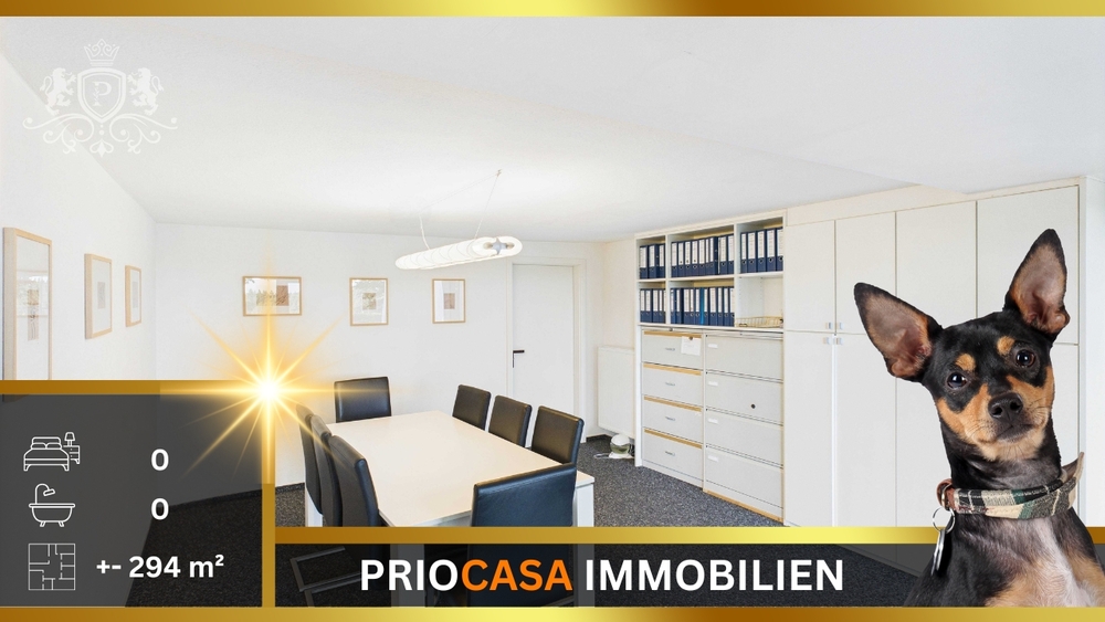 Moderne Bürofläche 294 m² Naturblick Nähe Luxemburg & Bleialf Klimaanlage Bis 12 Stellplätze zimmer