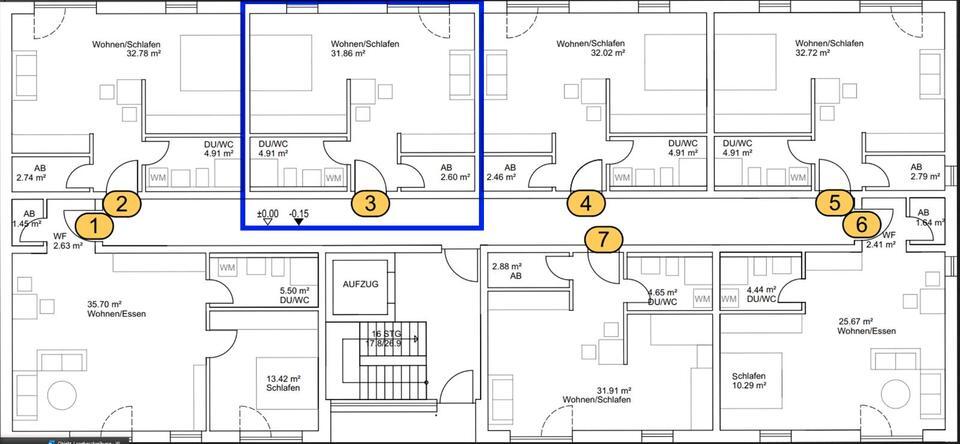 Moderne, möblierte 1. Z-Wohnung erwartet dich!