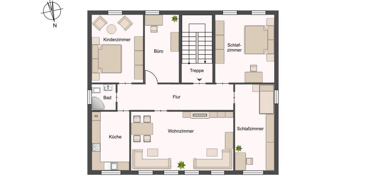 Zimmer Wilhelmshaven Innenstadt - 5 Zimmer, 120 m&sup2;, 700&euro; | Angebot:25696213