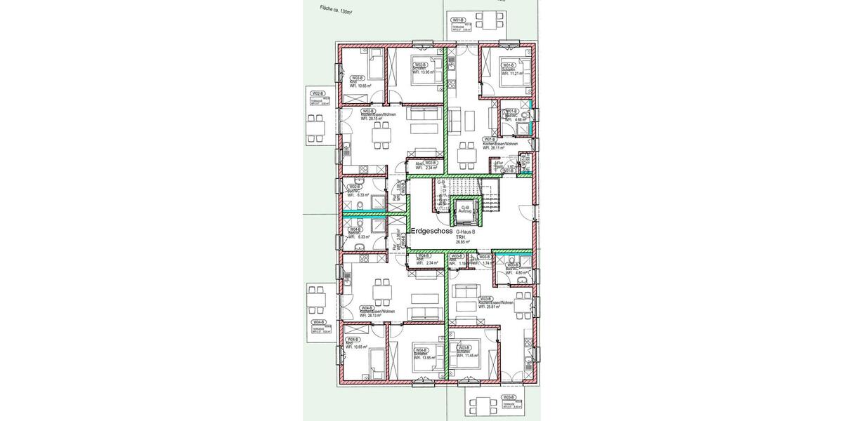 Etagenwohnung Pförring - 3 Zimmer, 69 m&sup2;, 890&euro; | Angebot:26033215