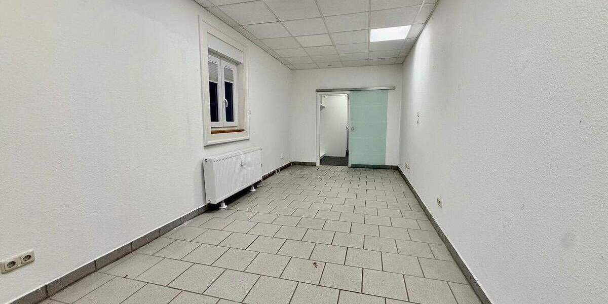 Kompakte Ladenfläche mit rund 31 m² - ideal für Kosmetik, Nagelstudio oder Beratung zimmer